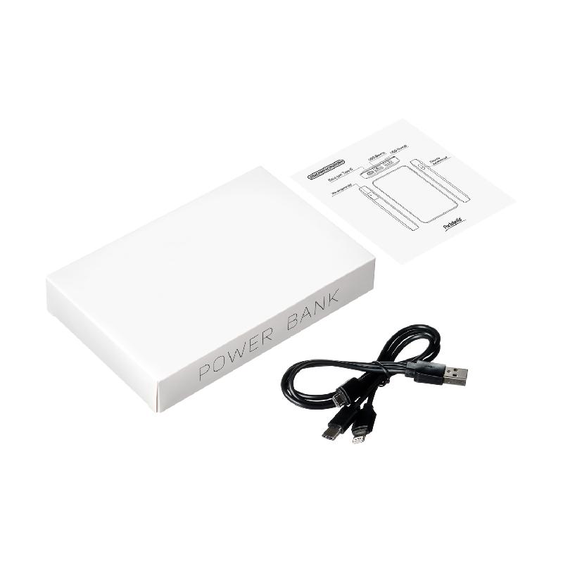 Внешний аккумулятор с цветной подсветкой Анкор Макс (Ancor Max) 5000 mAh