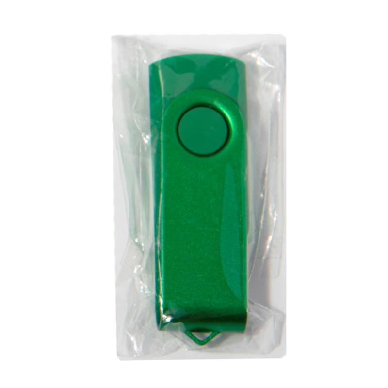 USB flash-карта DOT (32Гб), белый, 5,8х2х1,1 см, пластик, металл