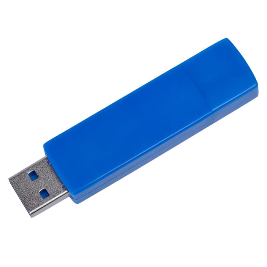 USB flash-карта "Twist" (8Гб),белая, 6х1,7х1см,пластик
