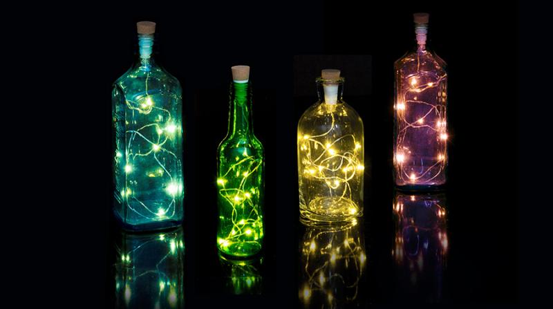 Usbгирлянда bottle