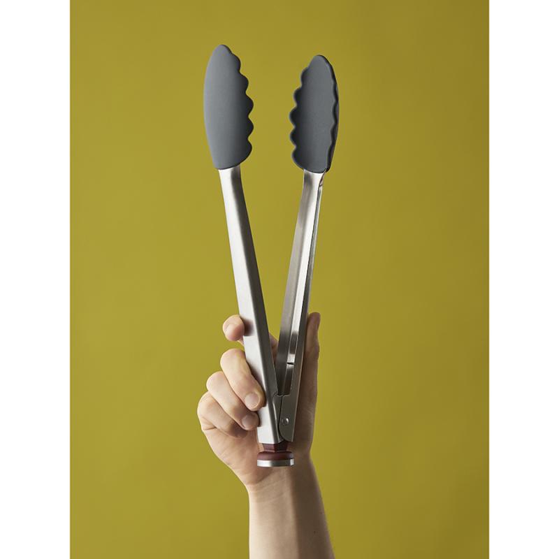 Щипцы кухонные smartchef, 33,5 см, бордовые