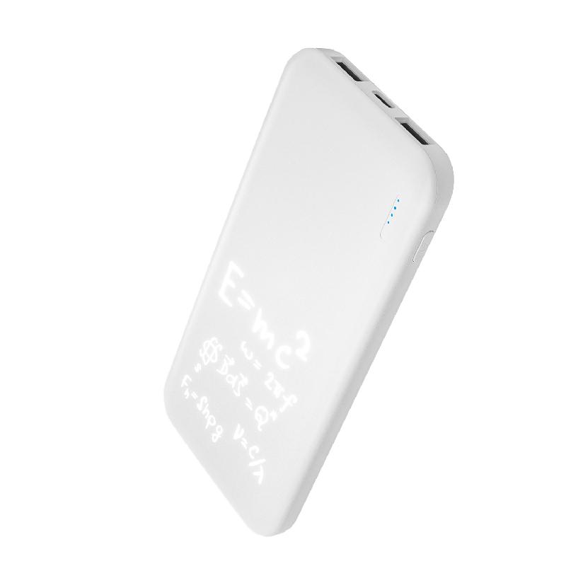 Внешний аккумулятор с подсветкой Люче (Luce) 10000 mAh