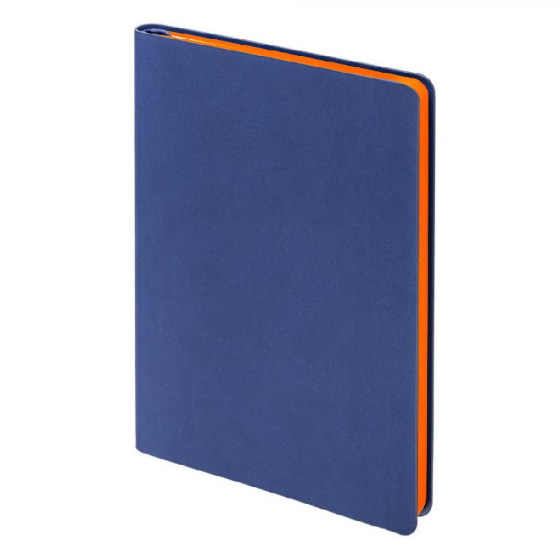 Ежедневник Flexy Latte Soft Touch Blue Edition Color А5, недатированный, в гибкой обложке