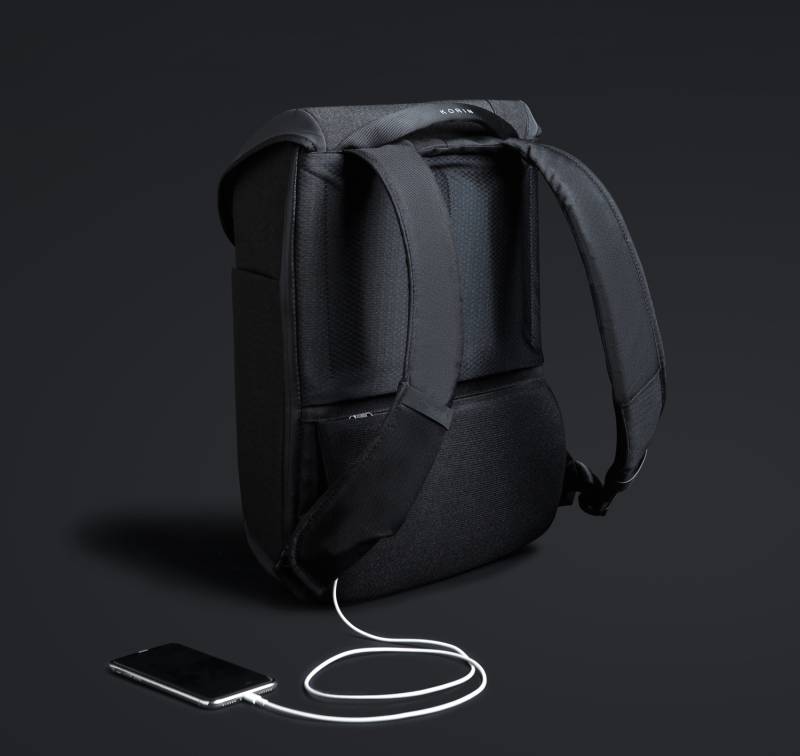 Рюкзак KORIN ClickPack X 45х32х15,5 см, с клапаном, черный