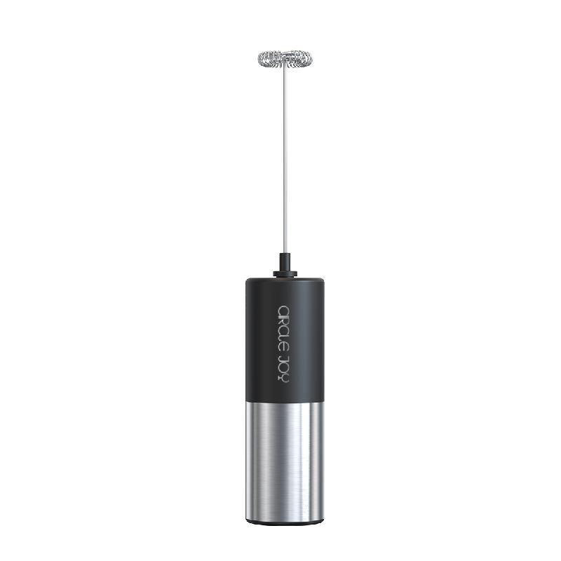 Вспениватель молока электрический еталлической подставкой, Circle Joy Silver Knight Series Electric Milk Frother