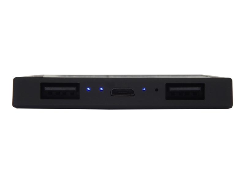 Внешний аккумулятор Render с закаленным стеклом, 5000 mAh