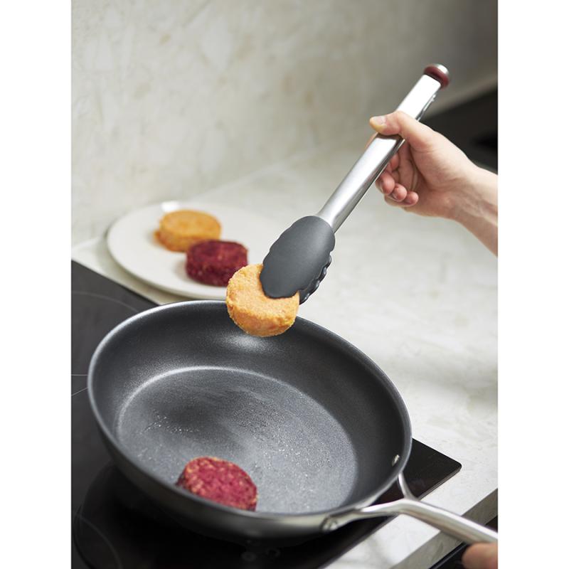 Щипцы кухонные smartchef, 33,5 см, бордовые