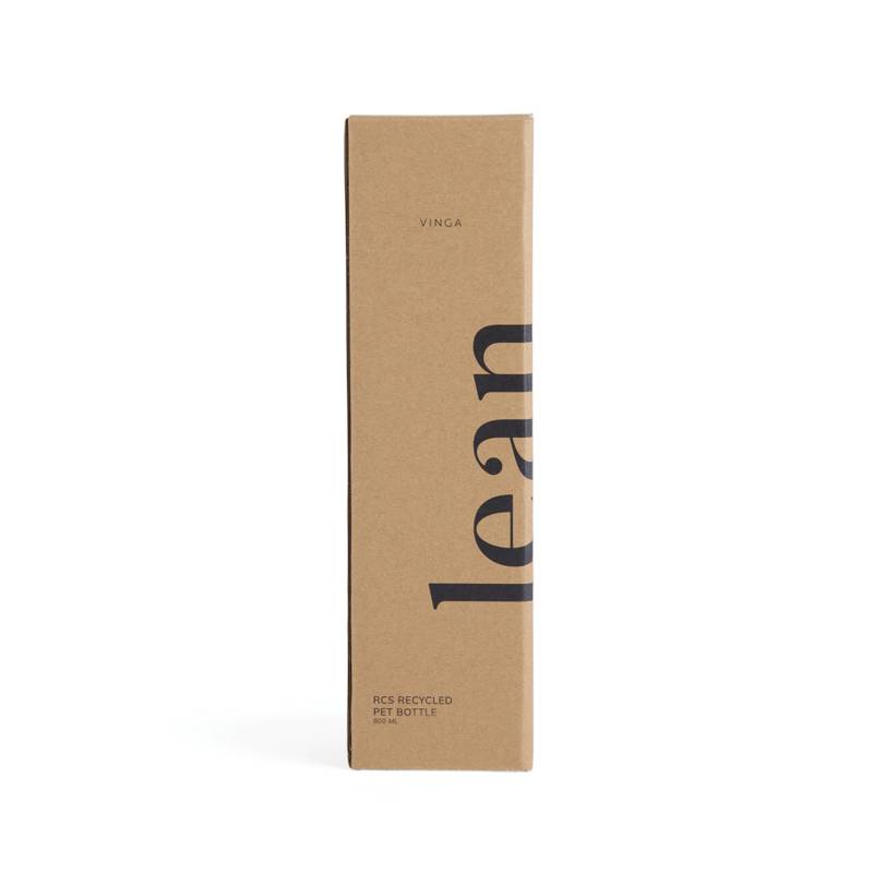 Бутылка для воды VINGA Lean из rPET RCS, 800 мл