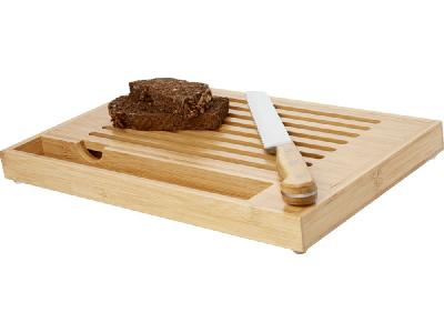 Бамбуковая разделочная доска  Pao с ножом