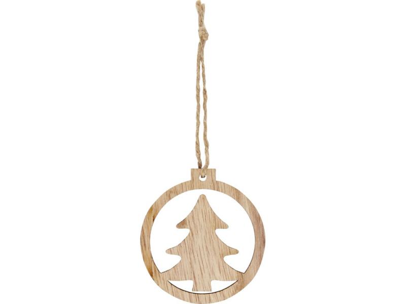 Деревянная подвеска Natall в форме елки