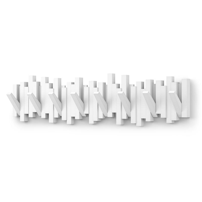 Вешалка настенная sticks, 72 см, 8 крючков