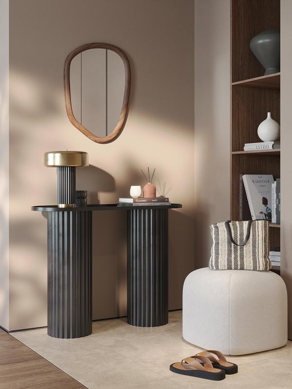 Лампа настольная stone, D27х35 см