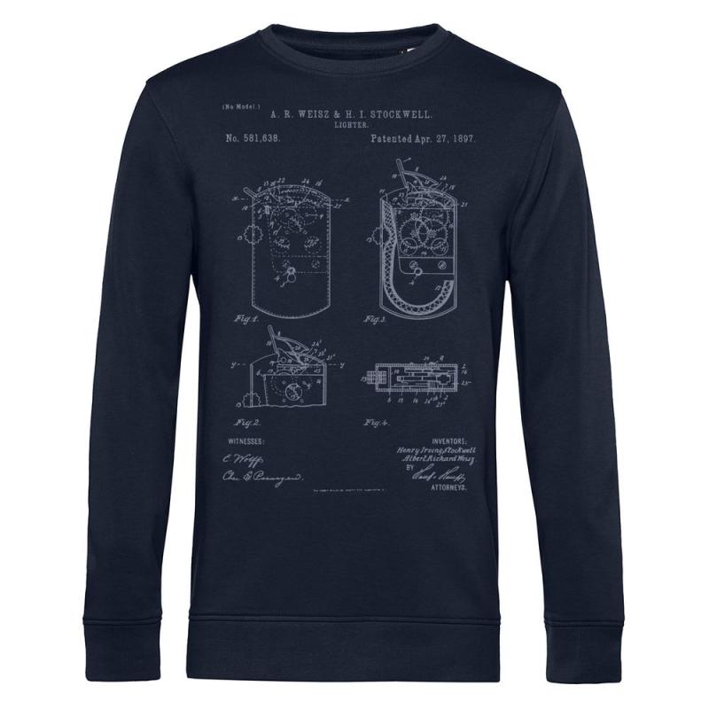 Свитшот Old Patents. Lighter