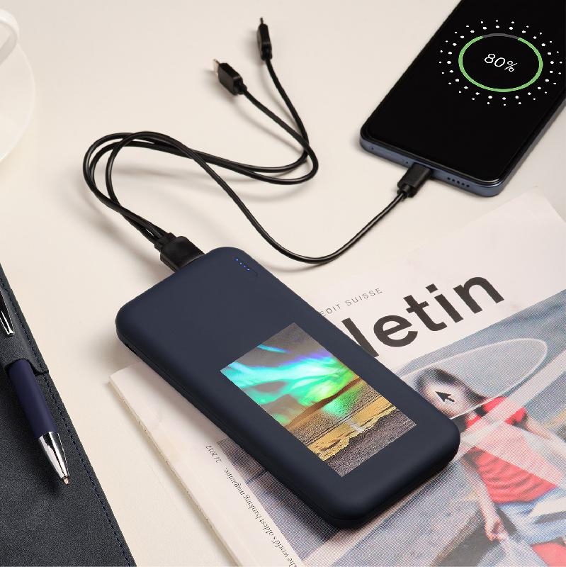 Внешний аккумулятор с подсветкой Люче (Luce) 10000 mAh