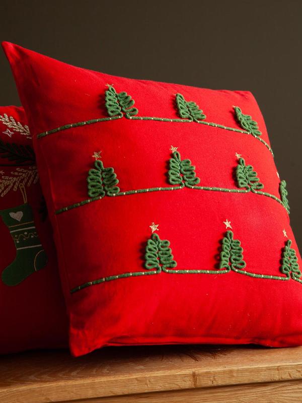 Чехол на подушку christmas  из коллекции new year essential, 45х45 см