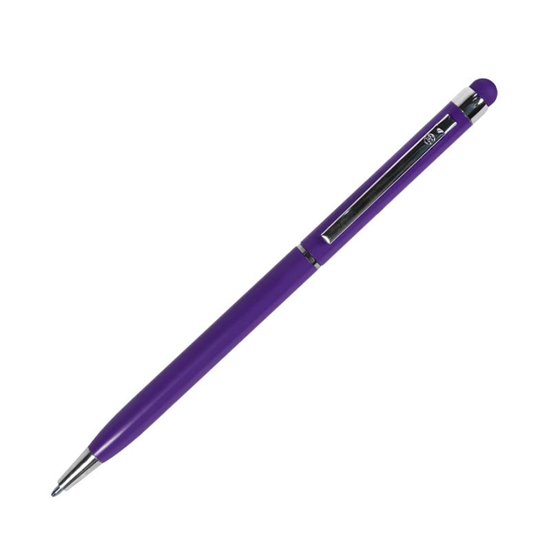 TOUCHWRITER, ручка шариковая со стилусом для сенсорных экранов, белый/хром, металл