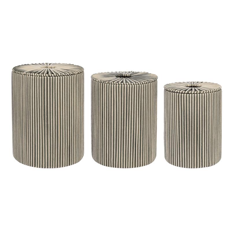 Корзина плетеная dholak grey из коллекции ethnic, размер s