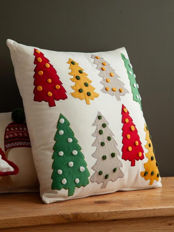 Чехол на подушку jolly  из коллекции new year essential, 45х45 см