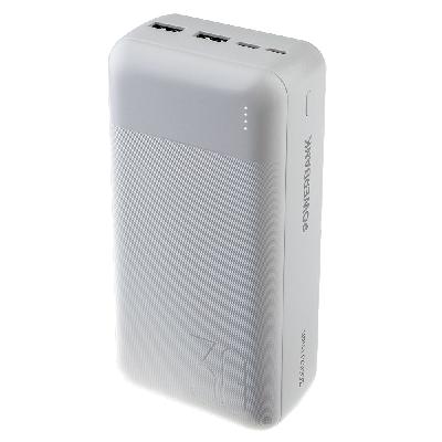 ПЗУ Perfeo Powerbank 30000, белый