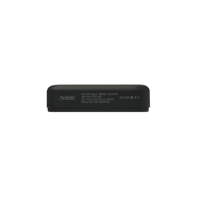 Внешний аккумулятор Юнион PD (Union PD) 10000mAh с функцией беспроводной зарядки 15W