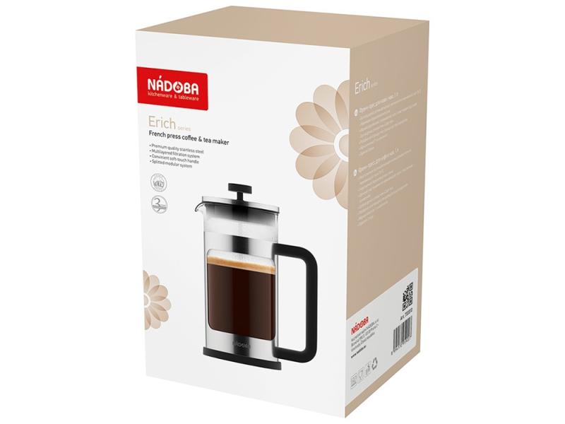 Френч-пресс ERICH, 0,35 л