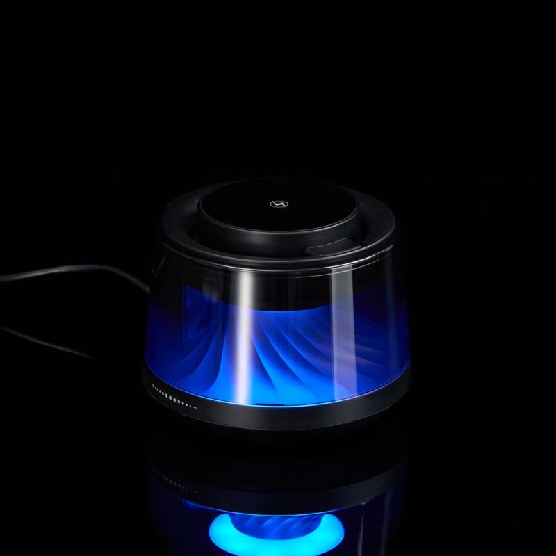 Bluetooth-колонка с подсветкой и беспроводной зарядкой Quantium