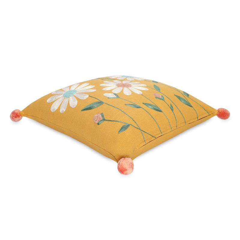 Подушка декоративная spring daisies из коллекции e essential, 45х45 см