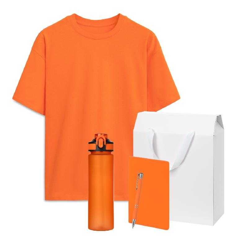 Набор с одеждой Раст (Rust) (футболка, бутылка, блокнот, ручка), XL2XL