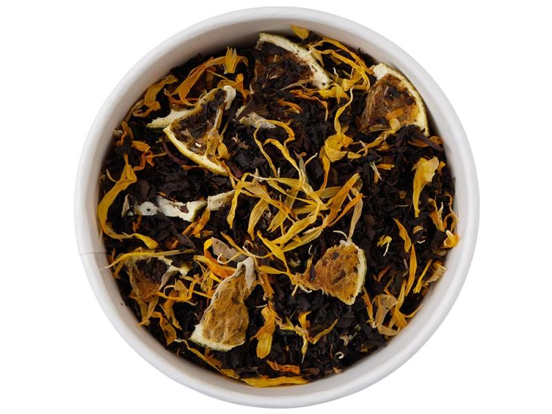 Чай черный Новогодний мандарин, 50 гр.