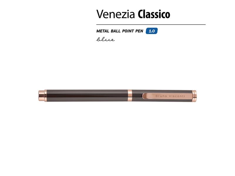 Ручка металлическая шариковая Venezia Classico
