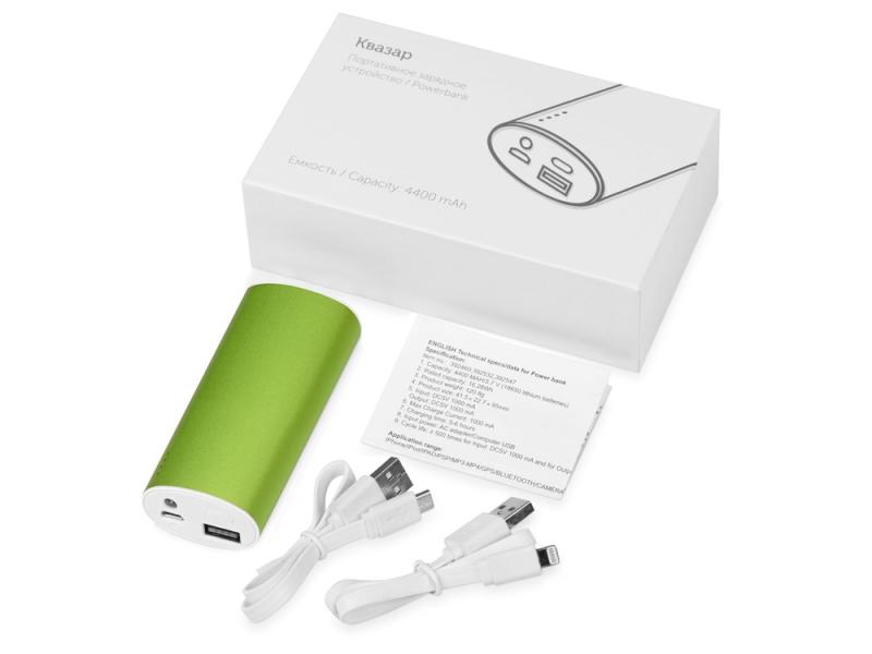 Внешний аккумулятор Квазар, 4400 mAh