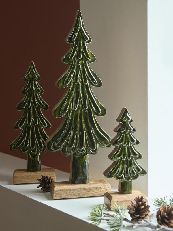 Декор новогодний enchanted tree из коллекции new year essential, 30 см