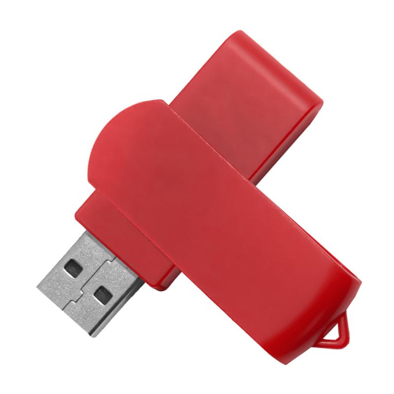 USB flash-карта SWING (8Гб), белый, 6,0х1,8х1,1 см, пластик