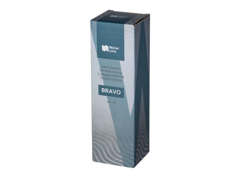 Вакуумная термокружка с индикатором и медной изоляцией Bravo, 400 мл
