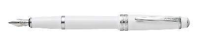 Перьевая ручка Cross Bailey Light White, перо ультратонкое XF