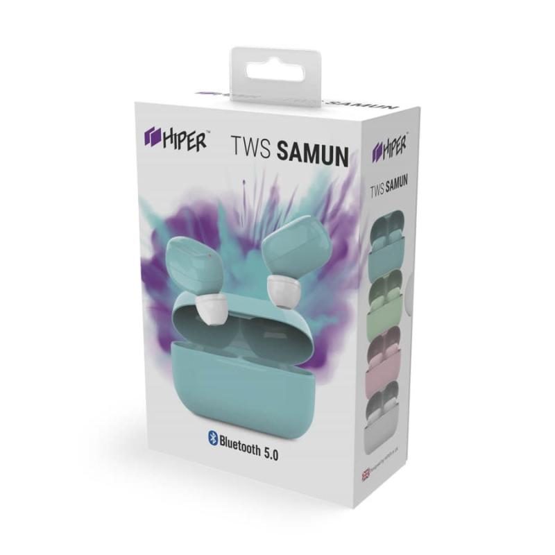 Наушники беспроводные Hiper TWS SAMUN, белые
