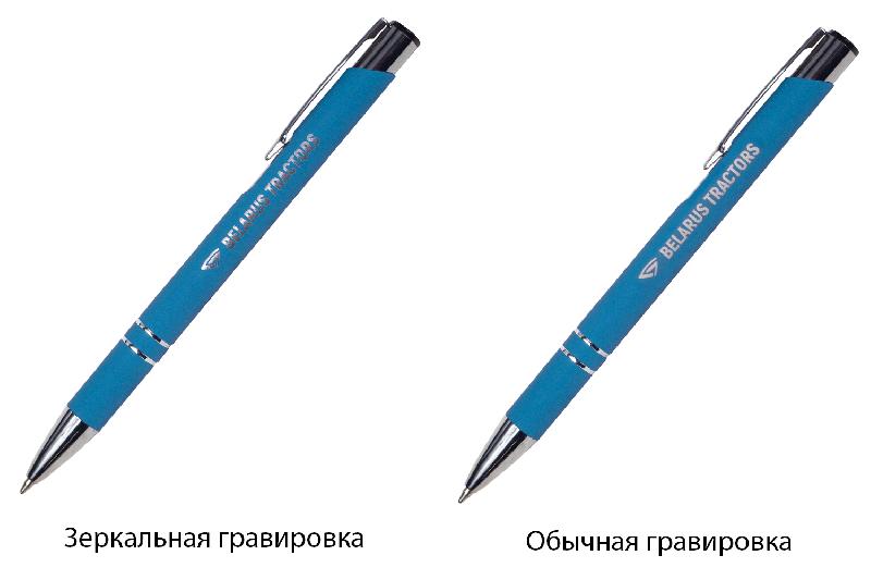 Ручка шариковая, Legend Soft Touch Mirror Silver Requis