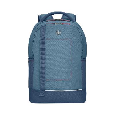 Рюкзак WENGER NEXT Tyon 16", деним, переработанный ПЭТПолиэстер, 32х18х48 см, 23 л