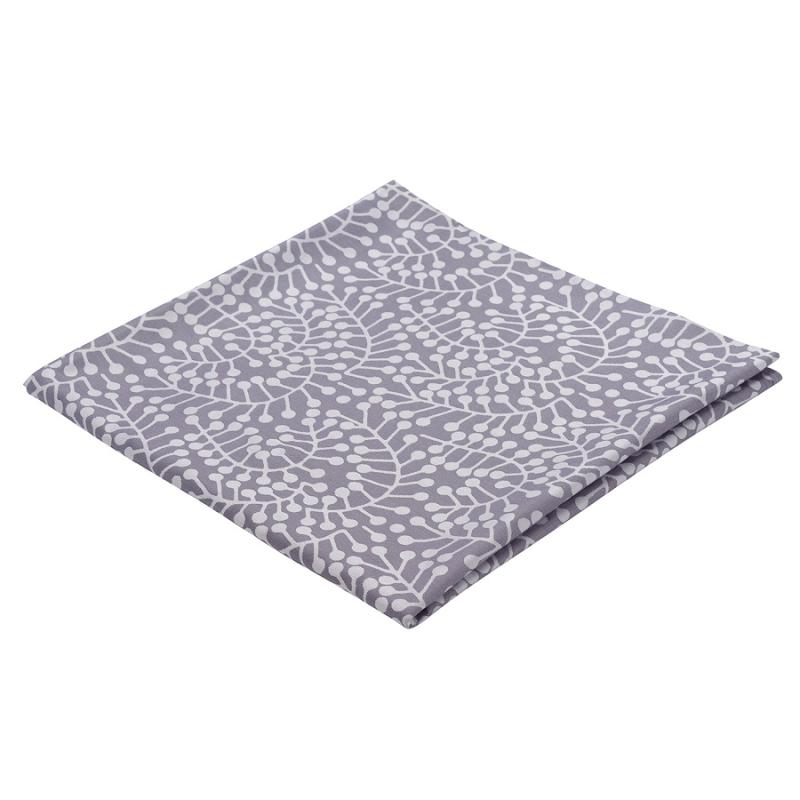 Скатерть из хлопка фиолетово с рисунком Спелая смородина, scandinavian touch, 180х260см