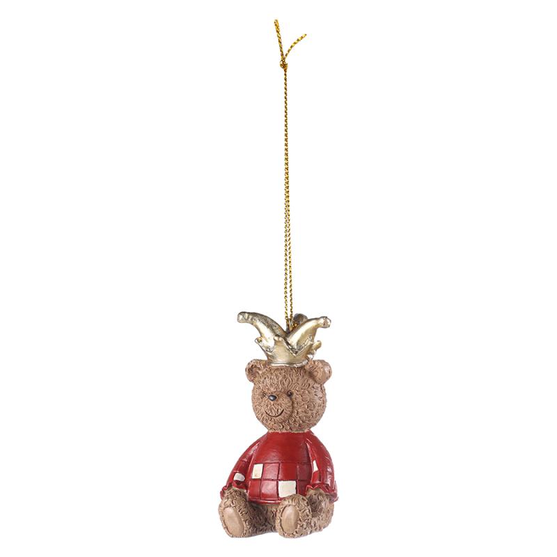 Набор ёлочных украшений classic christmas charm из коллекции new year essential, 4 шт.