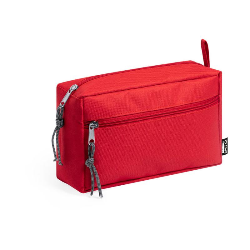 Косметичка KOPEL, белый, 21 x 13 x 8 см, переработанный полиэстер 600D/RPET