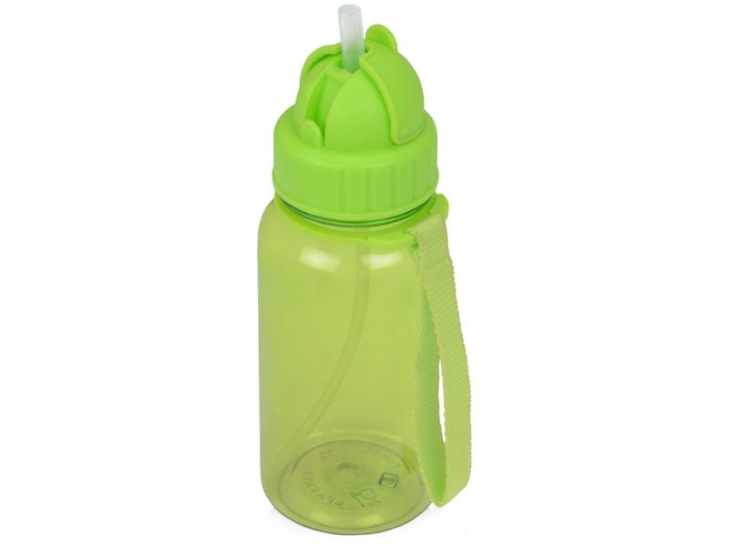 Бутылка для воды со складной соломинкой Kidz