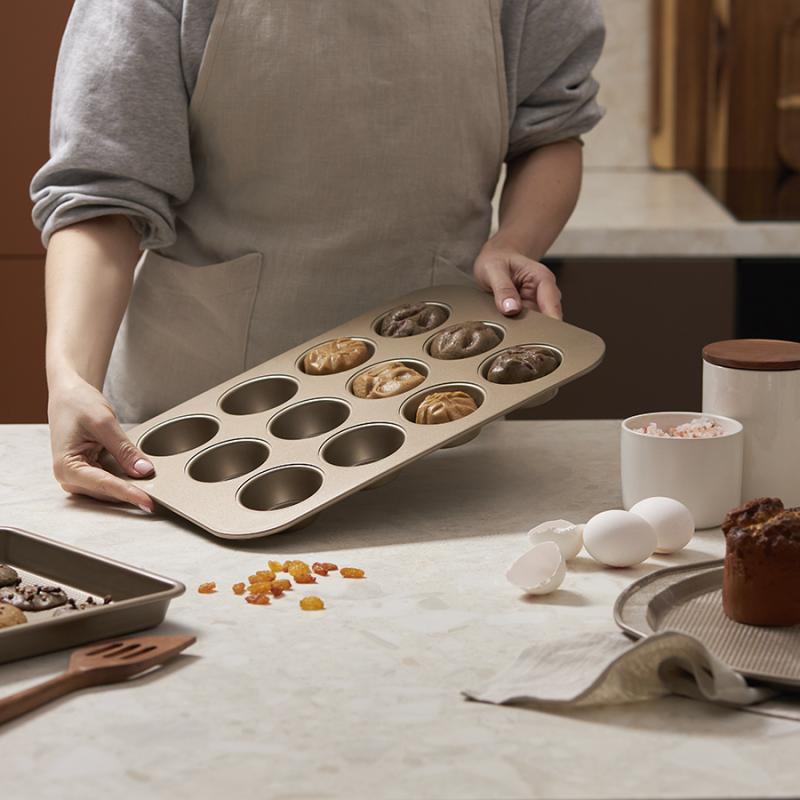 Форма для приготовления кексов и пирожных bake ms, 40х28 см