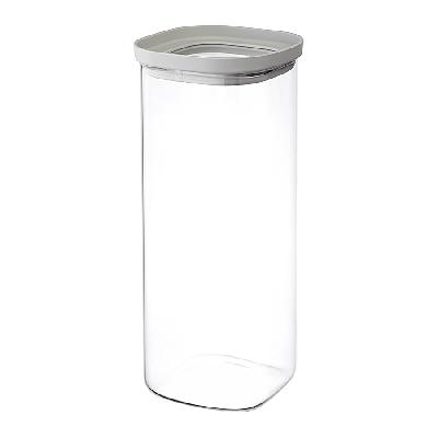 Банка для хранения квадратная vacuum glass, 2 л