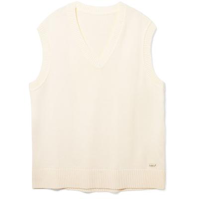 Жилет оверсайз унисекс Tad в сумке, молочно-белый, размер L/XL