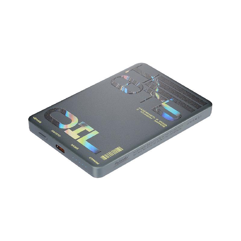 Внешний аккумулятор Оникс PD (Onyx PD) 5000mAh с функцией беспроводной зарядки 15W