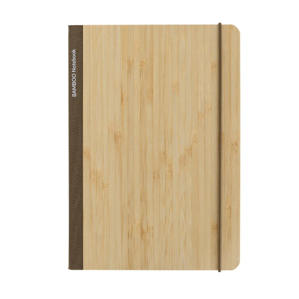 Блокнот Scribe с обложкой из бамбука, А5, 80 г/м²