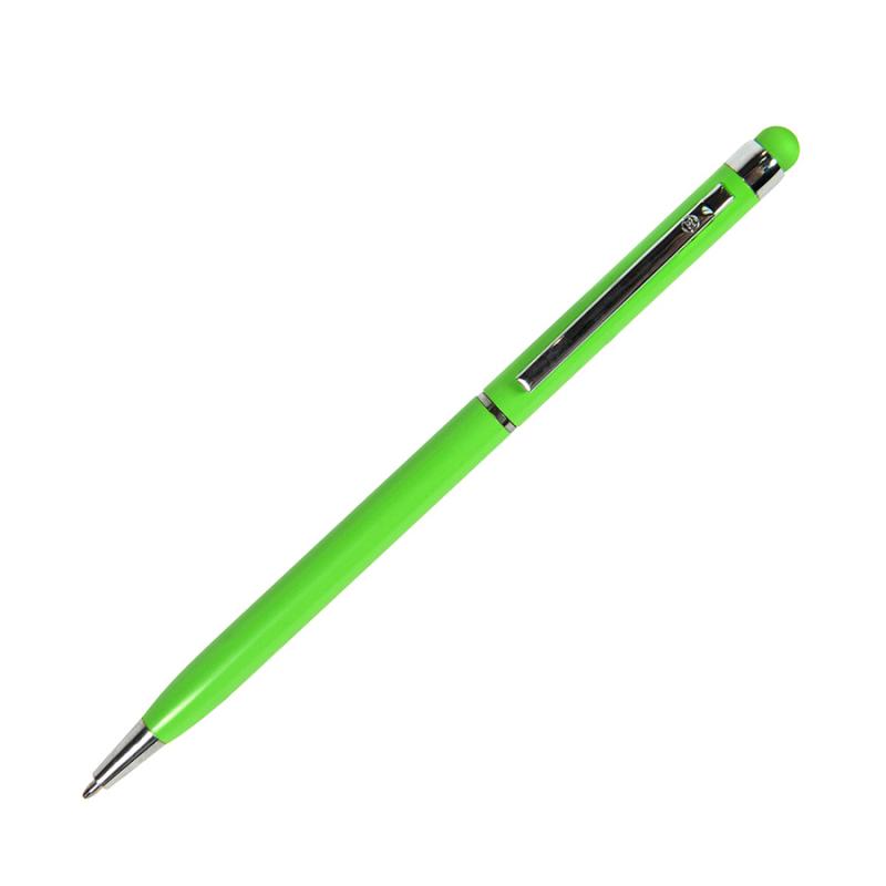 TOUCHWRITER, ручка шариковая со стилусом для сенсорных экранов, белый/хром, металл