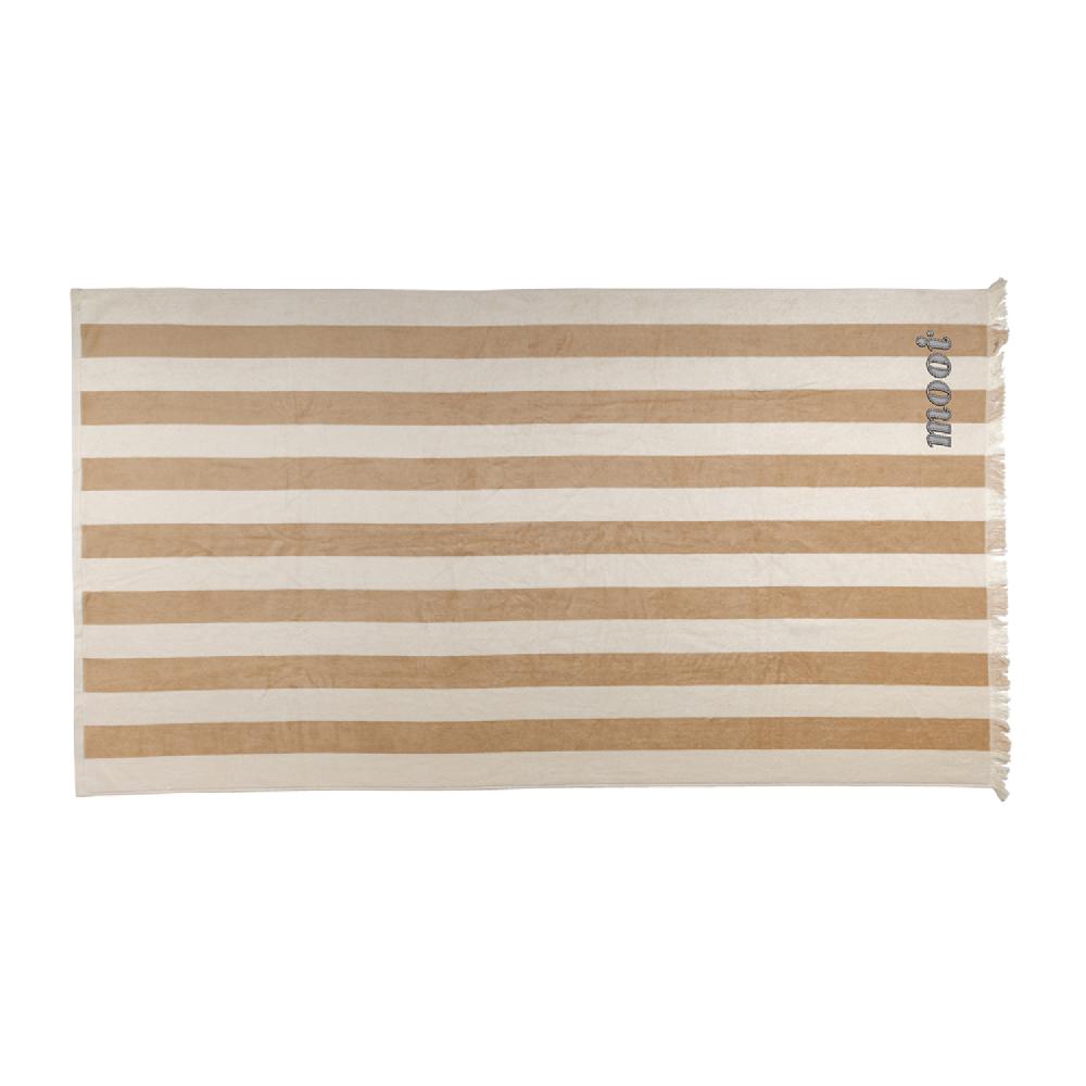 Пляжное полотенце Ukiyo Yukari XL из переработанного хлопка AWARE™, 100x180 см