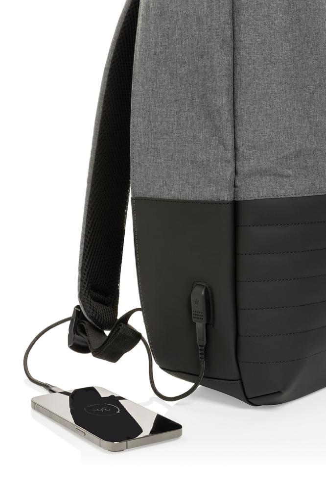 Антикражный рюкзак для ноутбука Swiss Peak с RFID-защитой из rPET AWARE™, 15,6’’